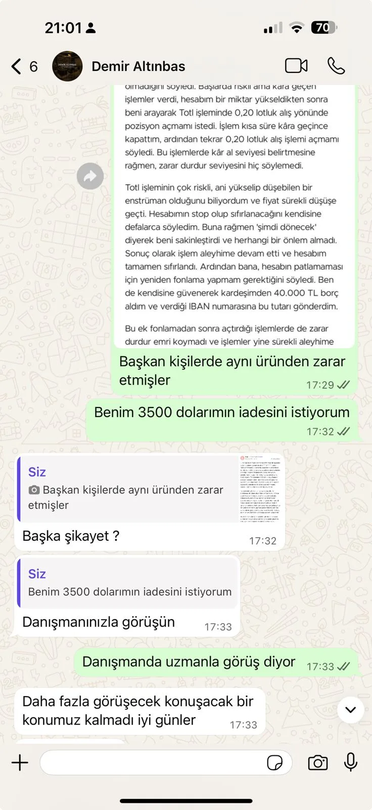 Vip Hocası Demir ALTINBAŞ ın vermiş olduğu Luna Capital in kendi endeksi olan TOTL