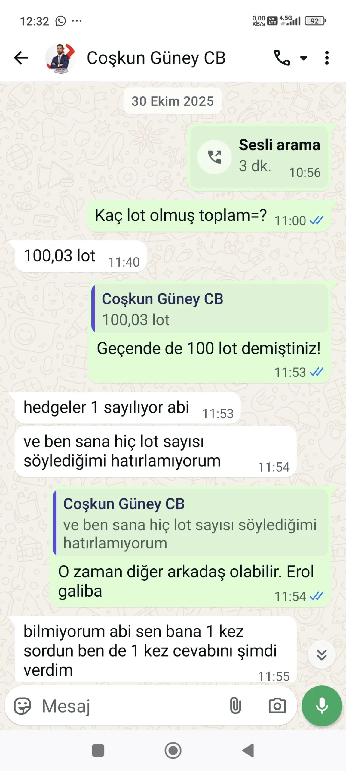 Çok büyük kandırıldım.
