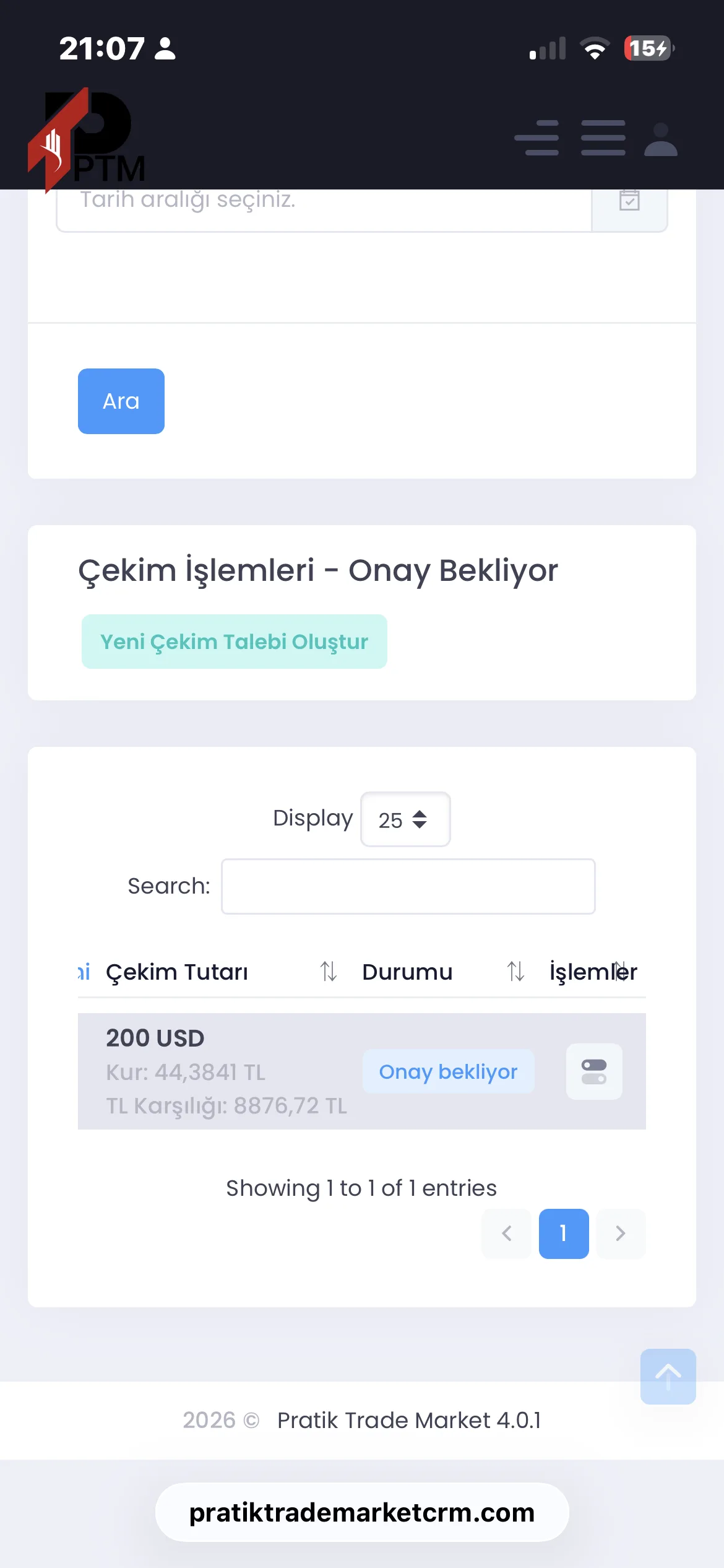 ALG GLOBAL MARKT PTEX BORSA